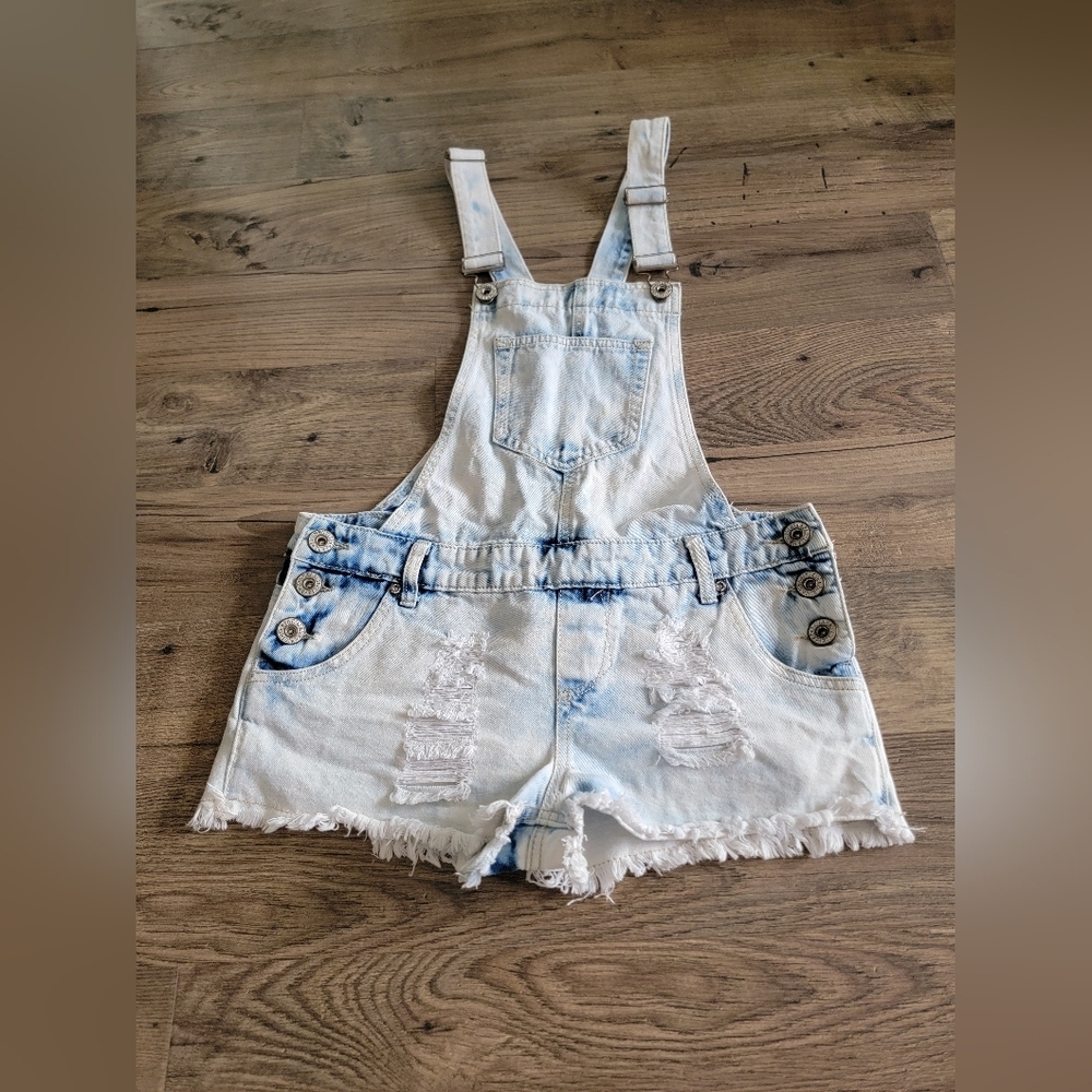 Dungaree Shortalls Size 7